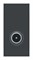Розетка TV одинарная, антрацит, 1 модуль, Unica New Schneider NU346154 - фото 69389