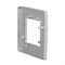 Рамка 1-постовая, алюминий, Unica New Schneider NU200230 - фото 70871