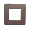 Рамка 1-постовая, шоколад / антрацит, Unica New Schneider NU280217 - фото 71120