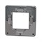 Рамка 1-постовая, дымчато-серый / антрацит, Unica New Schneider NU280222 - фото 71337