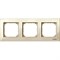 Рамка 3 поста, бежевый, Merten M-PLAN MTN515344