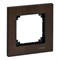 Рамка 1 пост, венге, Merten M-Elegance Дерево MTN4051-3471