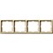 Рамка 4 поста, бежевый, Merten Artec MTN481444