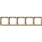 Рамка 5 постов, бежевый, Merten Artec MTN481544