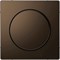 Накладка диммера поворотного, мокко (металл), Merten MTN5250-6052 - фото 73324