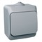 Выключатель накладной, серый, IP 44 Cedar WDE000610 Schneider Electric