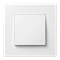 Выключатель одноклавишный, белый, PLK0111031 Plank Electrotechnic - фото 76829