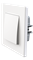 Выключатель проходной одноклавишный, белый, PLK0211031 Plank Electrotechnic - фото 76844