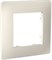 Рамка одинарная CLASSIC, слоновая кость, PLK1010131 Plank Electrotechnic