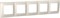 Рамка пятерная CLASSIC, слоновая кость, PLK1050131 Plank Electrotechnic