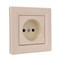 Розетка без заземления, кремовый, EPH3000123 Schneider Asfora - фото 77266