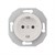Розетка с заземлением, белый, Renova WDE011103 Schneider