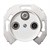 Телевизионная розетка R/TV/D M10, белый, Renova WDE011726 Schneider
