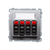 Розетка аудио на 4 динамика, серебро, Basic Simon