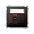 Розетка аудио на 1 динамик, шоколад, Basic Simon