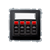 Розетка аудио на 4 динамика, графит, Basic Simon