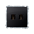 Розетка двойная HDMI, графит, Basic Simon
