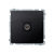 Розетка одинарная TV, графит, Basic Simon