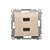 Розетка USB для зарядки, двойная, 2.1А, кремовый, SIMON54 - фото 88541