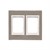 Рамка двойная, бетон, SIMON54 NATURE - фото 88600