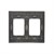 Рамка двойная, бетон графит, SIMON54 NATURE - фото 88607