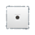 Розетка одинарная TV, белый, Basic Simon