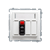 Розетка аудио на 1 динамик, белый, Basic Simon