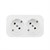 Розетка двойная со шторками, белый, 782437 Legrand Forix - фото 89958