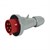 Силовая вилка 32A, 380В, 5 полюсов, Tempra Pro 555439 Legrand