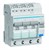 Дифавтомат 3x(1P+N) 10А, 30 мA, уставка С, тип A, 6 кА, Hager ADZ360D