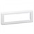 Рамка 8 модулей, белый, Mosaic New Legrand 078818L