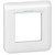 Рамка 1 пост, антибактериальный белый, Mosaic New Legrand 078722L