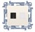 Розетка HDMI, кремовый, SIMON10