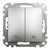 Выключатель для жалюзи, матовый алюминий, Sedna Design - фото 97136