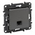 Розетка компьютерная RJ45 CAT5e UTP, сталь, Niloe Step Legrand
