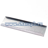 Profile of the zinc-coated butt joint clip "Zig-Zag"