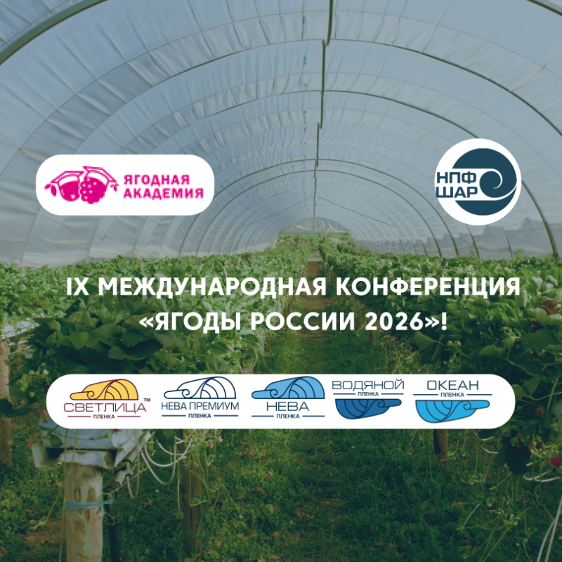 IX Международная конференция «Ягоды России 2026»