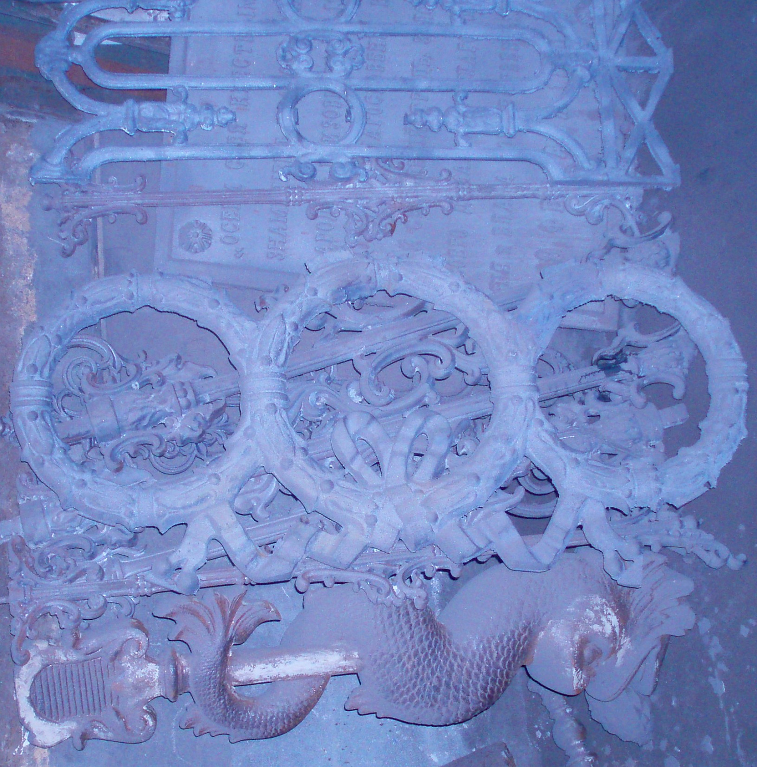 EVA films for vacuum-formed metal casting