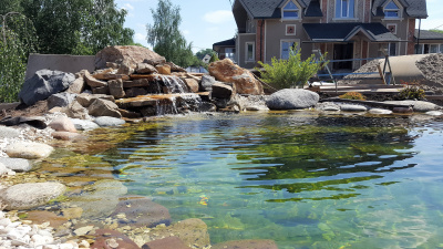 Пленка ВОДЯНОЙ толщина 300 мкм ширина 6 метров (рукав 1,9 м с фальцами) рулон 36 пог.м