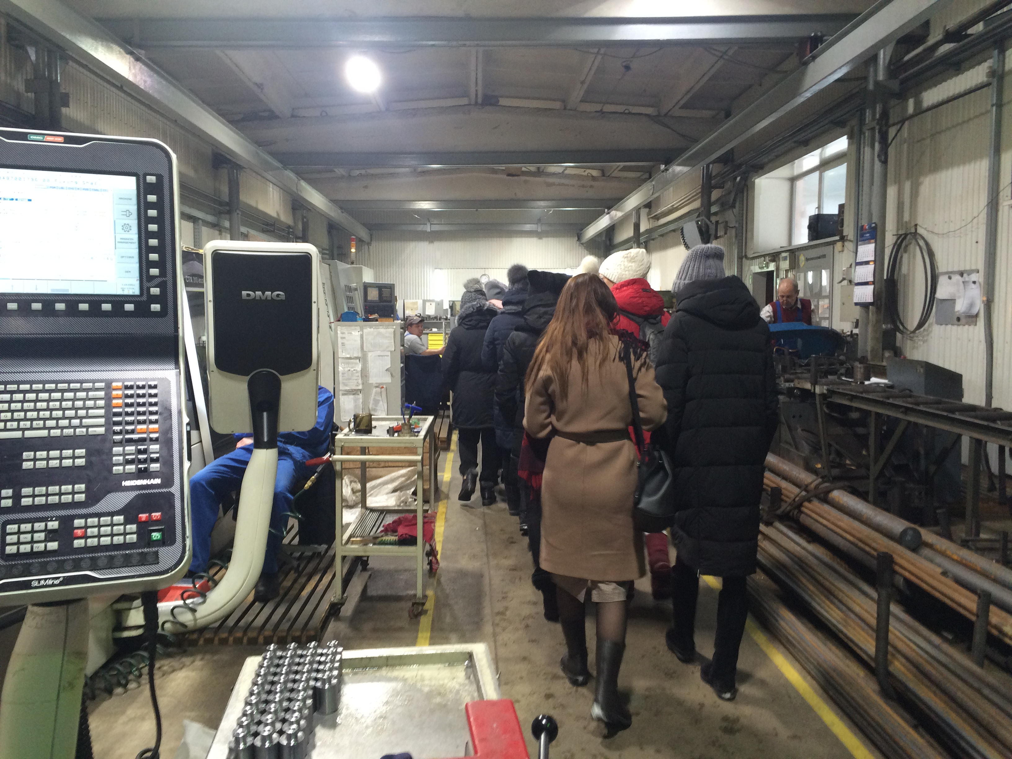 26 ноября учащиеся МАО "СОШ № 96" посетили "Краснокамский ремонтно-механический завод"