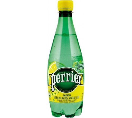 Вода минеральная Лимон пэт Perrier 0.5 л