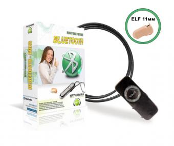 Комплект Bluetooth IQUA + микронаушник «ELF»