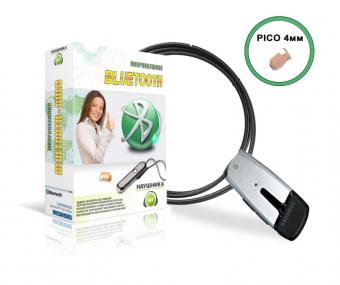Комплект Bluetooth SAMSUNG Simple + микронаушник «Pico»