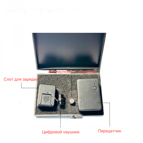 Цифровой микронаушник «Piсta Bluetooth»  фото 2