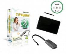 Камера Mini + микронаушник магнит + Stereo+