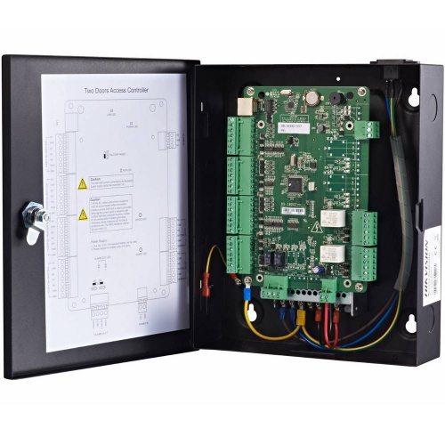 Сетевой контроллер СКУД Hikvision DS-K2802 на 2 двери фото 4