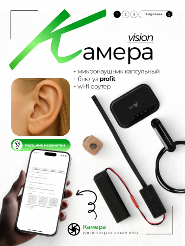 Мини Камера Profi + роутер + наушник Micro + блютуз ULTRA фото 24