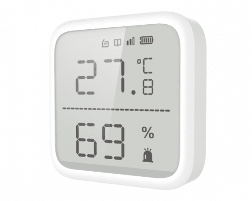 Датчик температуры и влажности Hikvision Temperatue (DS-PDTPH-E-WE)