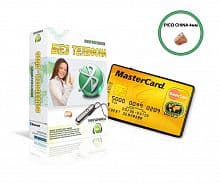 Комплект «GSMCard Box»(без телефона) + микронаушник «Pico CHINA»