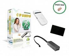 Камера Mini + роутер + наушник Pico + Stereo ULTRA+ Mini